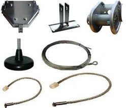 Imagen 2 de 21m cable car kit para parques infantiles - con certificado TÜV