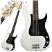 Musical Instruments : Squier by Fender Vintage Modified Precision Bass, Olympic White