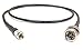 15 Foot HD-SDI BNC to Din 1.0/2.3 Mini RG59 3G Video Coaxial 75 Ohm Cable Black by Custom Cable Connection