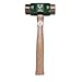 Solid-Head Hammers - size 3 solid-head rawhide hammer