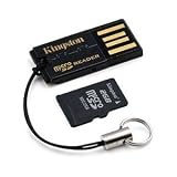 Kingston 2 GB microSD Flash Memory Card with USB Reader MRG2+SDC/2GB