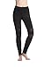 Lotsyle Women's Mesh splicing stretchy elastic leggings gym yoga pants