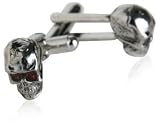 Silver Skull Cufflinks with Gift Box