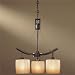 Minka Lavery Raiden Iron Oxide Mini Chandelier 1185-357