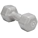 Body Solid Tools BSTVD15 15-Pound Vinyl Dumbbell (Gray)