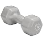 Body Solid Tools BSTVD15 15-Pound Vinyl Dumbbell (Gray)