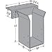 Simpson Strong Tie GLT5-H12 5-1/8 x 12 High Glulam Saddle Hanger w/N54A Nails