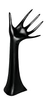 Retro Kitsch Hand Jewellery Stand Holder - Black