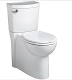 American Standard 2988.101.020 Concealed Trapway Cadet 3 Right Height Round Front Flowise 1.28 gpf Toilet with Seat, White