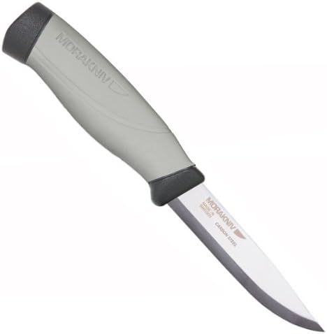 Mora Knives - Craftline HighQ Robust, Gray Handle, Plain, w/Sheath