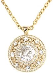 ChickMod Women One Size Leonidas Gold Polish Fashion Necklace