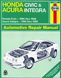 Haynes Repair Manual for 1994 - 2000 Acura Integra