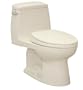 TOTO MS854114S-12 Ultramax Elongated One Piece Toilet, Sedona Beige