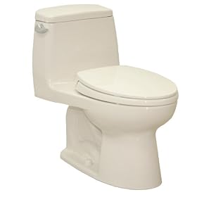 TOTO MS854114S-12 Ultramax Elongated One Piece Toilet, Sedona Beige