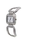 Geneva Platinum Square Link Women's Fashion Watch