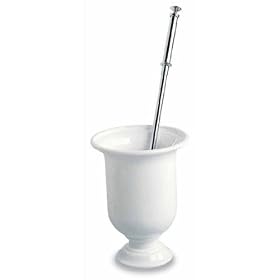 Hafele Voga - Liberty Collection Standing Toilet Brush Holder, Polished Chrome, 7-1 16''W... 