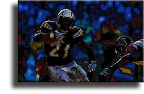 Completely Handpainted American Football Sport Painting, Custom Order FL1222, Oil on Canvas, with Option to Paint Jerry, Brett & Co. from Any Other Favorite Photograph or Picture, Unframed, Size 16