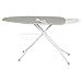 Polder 1751w-69 Deluxe 51 by 17-Inch Ironing Station, Grey/Metalic Grey