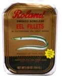 Eel Fillets, Smoked Boneless (Roland) 3.66oz (104g)