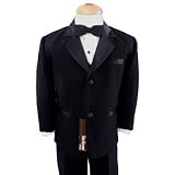 Gino Giovanni Usher Tuxedo Boy Black From Baby to Teen (14)