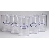 Sundry Jars- Plastic Labeled Set/5
