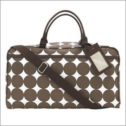 DwellStudio Chocolate Dots Weekender Series Chocolate Dots Weekender Collection