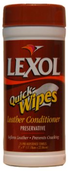 Lexol 1019 Leather Conditioner Quick Wipes 25 ct Lexol 1019 Leather Conditioner Quick Wipes 25 ct