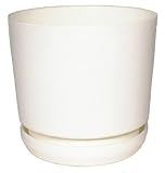 Duraco #FDM8-32811 8x8 Black Planter/Saucer