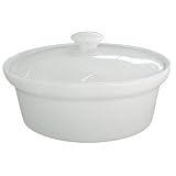 BIA Cordon Bleu 1-1 2-Quart Oval Casserole, White by BIA Cordon Bleu