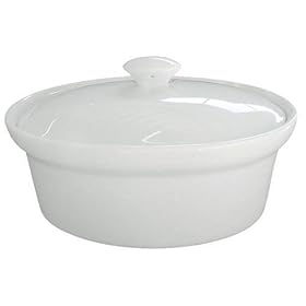 BIA Cordon Bleu 1-1 2-Quart Oval Casserole, White by BIA Cordon Bleu