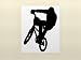 BMX Bike Vinyl wall art decal Stcker