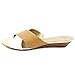 Circa Joan & David Feliciti Women's Leather Slides Sandals Shoes