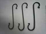 Wrought Iron Hook Large "S"- Lot 3 Hand Made