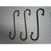 Wrought Iron Hook Large "S"- Lot 3 Hand Made