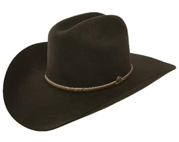 Stetson&reg; 4X Chocolate Powder River Buffalo Hat