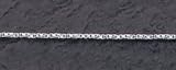 Sterling Silver 1.25mm Twisted Box Chain Necklace (Available in Different Sizes)