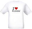 I LOVE PLOVDIV - City-series - White T-shirt