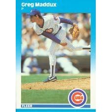 greg maddux rookie card fleer 1987