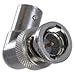 Trompeter UADRMF220 Right Angle Female to Male BNC Adapter-by Trompeter