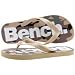 Bench Womens Large Logo Pool Sandals Flip Flops SZ 5-6