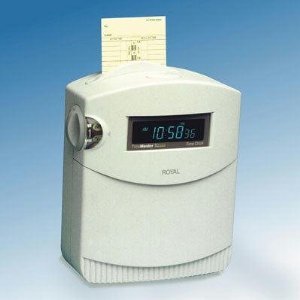 ROYAL TC100 TimeMaster Time Clock