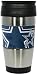 Dallas Cowboys Travel Mug: 15 oz Stainless Steel Travel Tumbler