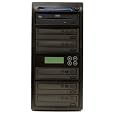 Produplicator 5 LightScribe Burner 20X DVD CD Duplicator Machine (Standalone Audio Video Copy Tower, Disc Duplication Device)