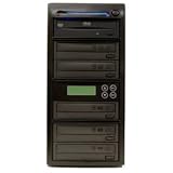 Produplicator 5 LightScribe Burner 20X DVD CD Duplicator Machine (Standalone Audio Video Copy Tower, Disc Duplication Device)