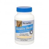 Dog Healthy Brain Supplement - Healthy Brain Formula Promote Normal Healthy Brain Activity and Helps Preserve Your Dog's Regular Disposition and Alertness - 60 Count - Made in USA