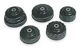 Westward 1EKF7 Filter Cup Wrench Set, 5 Piece