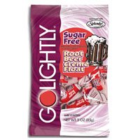 Golightly Sugar Free Root Beer Creme Float Candies - 3 OZ, 12 Packs Case by HILLSIDE CANDY.