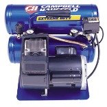1.3 HP Running, 4 Gallon Twin Stack 120V, Oilless