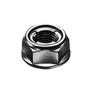 【クリックでお店のこの商品のページへ】鉄 ユニクロ フランジUナット(P＝1.25 M12(17X24【2個入】