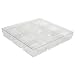 InterDesign Linus 7-Section Dresser Drawer Organizer, Clear